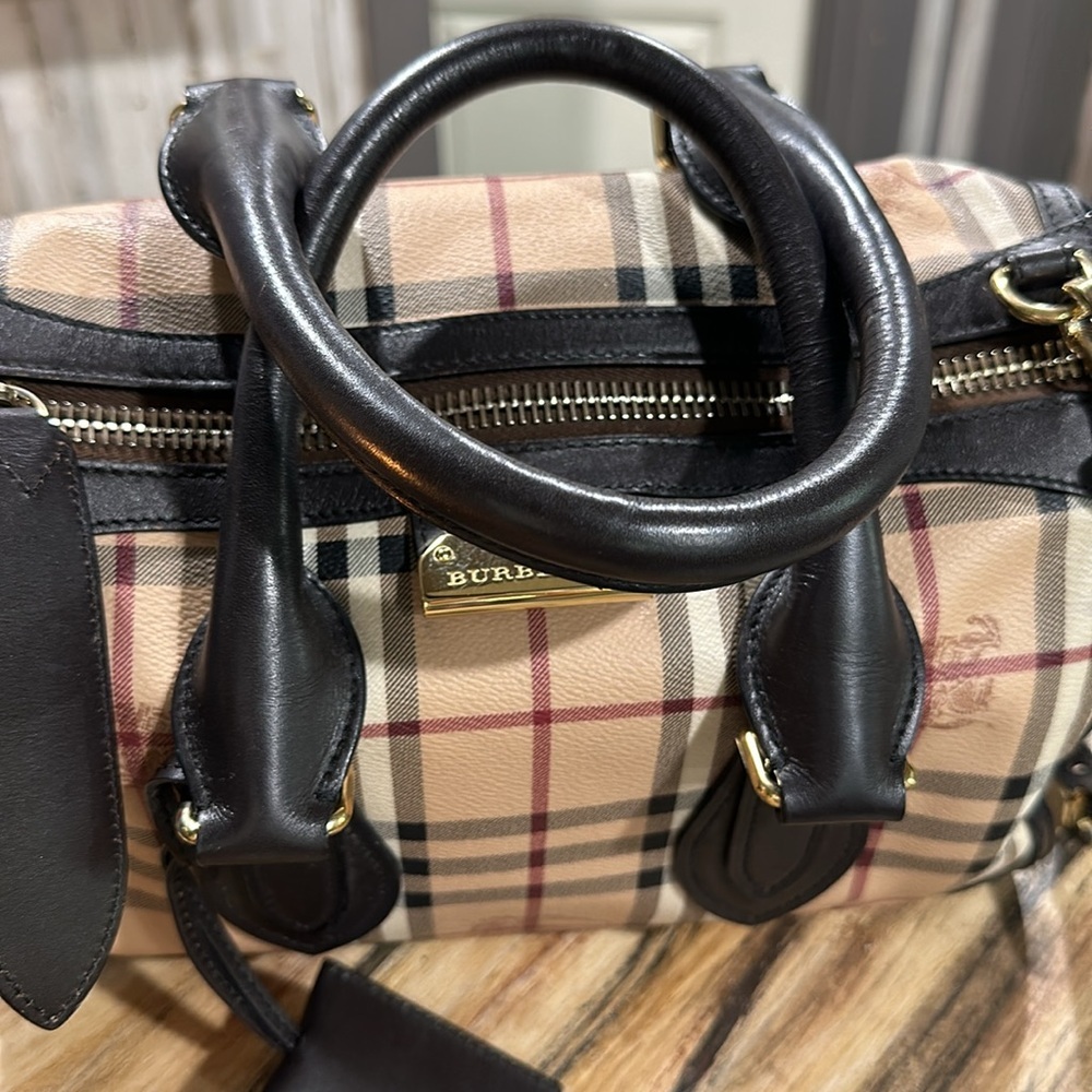 BURBERRY HAYMARKET GLADSTONE TOTE - Picture 9 of 16
